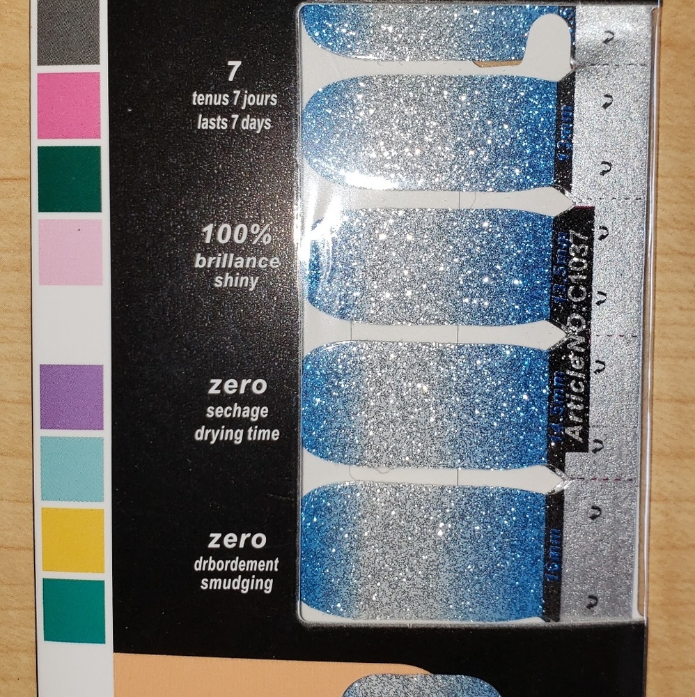 Nail Wraps- Blue Skies